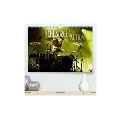 Calvendo Schlagzeug Action (hochwertiger Premium Wandkalender 2026 DIN A2 quer), Kunstdruck in Hochglanz Calvendo Schlagzeug Action (hochwertiger Premium Wandkalender 2026 DIN A2 quer), Kunstdruck in Hochglanz