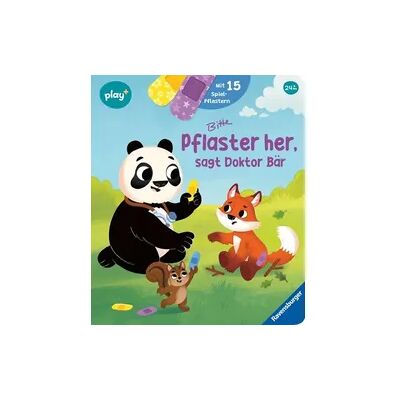 Ravensburger Play+ Mein lustiges Spielbuch Pflaster her, sagt Doktor Bär - ab 2 Jahre Ravensburger Play+ Mein lustiges Spielbuch Pflaster her, sagt Doktor Bär - ab 2 Jahre