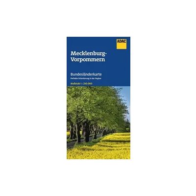 Mairdumont ADAC Bundesländerkarte Deutschland 02 Mecklenburg-Vorpommern 1:250.000 Mairdumont ADAC Bundesländerkarte Deutschland 02 Mecklenburg-Vorpommern 1:250.000