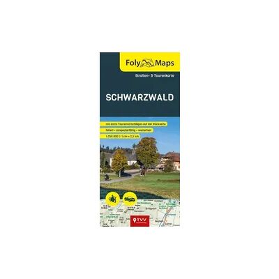 TVV Touristik-Verlag GmbH FolyMaps Karte Schwarzwald 1:250 000 TVV Touristik-Verlag GmbH FolyMaps Karte Schwarzwald 1:250 000