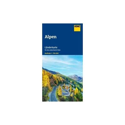 ADAC Länderkarte Alpen 1:750.000 ADAC Länderkarte Alpen 1:750.000