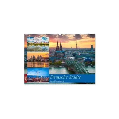 Deutsche Städte im schönsten Licht (Wandkalender 2027 DIN A2 quer), CALVENDO Monatskalender Deutsche Städte im schönsten Licht (Wandkalender 2027 DIN A2 quer), CALVENDO Monatskalender