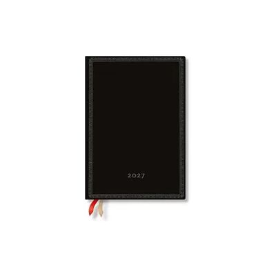 2027 Black Edition Bold MIDI Horizontal Softcover 12-Month Weekly Planner, 176pg, 100gsm by Paperblanks (Black Edition) 2027 Black Edition Bold MIDI Horizontal Softcover 12-Month Weekly Planner, 176pg, 100gsm by Paperblanks (Black Edition)