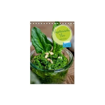 Vegetarische Vier Jahreszeiten (Tischkalender 2026 DIN A5 hoch), CALVENDO Monatskalender Vegetarische Vier Jahreszeiten (Tischkalender 2026 DIN A5 hoch), CALVENDO Monatskalender
