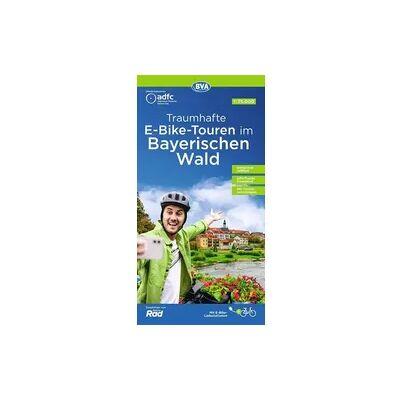 Kompass-Karten BVA ADFC Regionalkarte Traumhafte E-Bike-Touren im Bayerischen Wald 1:75.000 Kompass-Karten BVA ADFC Regionalkarte Traumhafte E-Bike-Touren im Bayerischen Wald 1:75.000