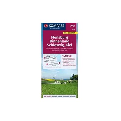 Kompass-Karten KOMPASS Fahrradkarte 3310 Flensburg Binnenland, Schleswig, Kiel 1:70.000 Kompass-Karten KOMPASS Fahrradkarte 3310 Flensburg Binnenland, Schleswig, Kiel 1:70.000