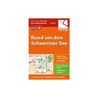 Klemmer-Verlag Rund um den Schweriner See 1 : 50 000 Klemmer-Verlag Rund um den Schweriner See 1 : 50 000