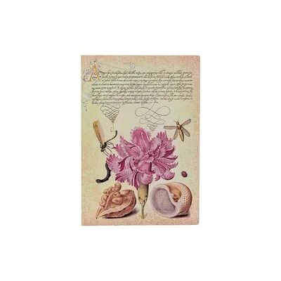 Paperblanks Softcover Notizbuch, Rosa Nelke, Midi, Liniert Paperblanks Softcover Notizbuch, Rosa Nelke, Midi, Liniert