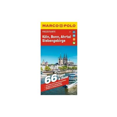 Mairdumont MARCO POLO Freizeitkarte 21 Köln, Bonn, Ahrtal, Siebengebirge 1:110.000 Mairdumont MARCO POLO Freizeitkarte 21 Köln, Bonn, Ahrtal, Siebengebirge 1:110.000