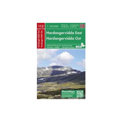 KOMPASS freytag und berndt Phonemaps Wander - Radkarte PM 113 Hardangervidda Ost, Wander - Radkarte 1:50.000 KOMPASS freytag und berndt Phonemaps Wander - Radkarte PM 113 Hardangervidda Ost, Wander - Radkarte 1:50.000