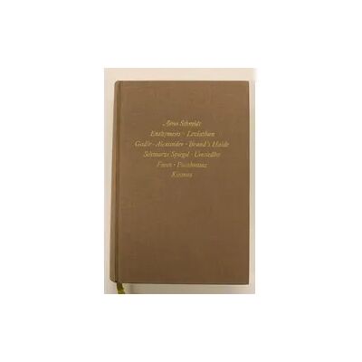 Suhrkamp Bargfelder Ausgabe. Werkgruppe I. Romane, Erzählungen, Gedichte, Juvenilia Suhrkamp Bargfelder Ausgabe. Werkgruppe I. Romane, Erzählungen, Gedichte, Juvenilia