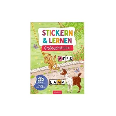arsEdition Stickern & Lernen – Großbuchstaben arsEdition Stickern & Lernen – Großbuchstaben