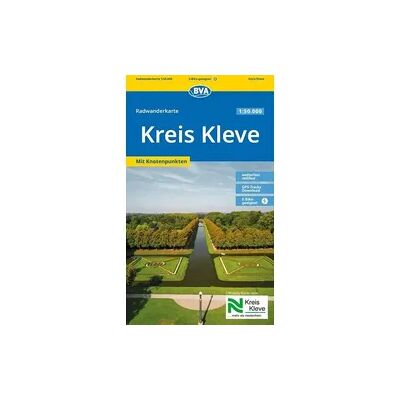 KOMPASS Freytag & Berndt BVA Radwanderkarte Kreis Kleve 1:50.000 KOMPASS Freytag & Berndt BVA Radwanderkarte Kreis Kleve 1:50.000