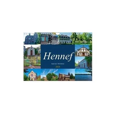 Hennef - Stadt der 100 Dörfer (Wandkalender 2026 DIN A4 quer), CALVENDO Monatskalender Hennef - Stadt der 100 Dörfer (Wandkalender 2026 DIN A4 quer), CALVENDO Monatskalender