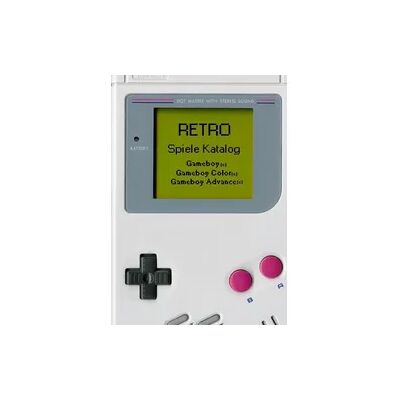 J.Lindeberg Retro - Spiele Katalog Gameboy J.Lindeberg Retro - Spiele Katalog Gameboy