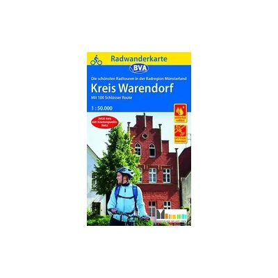BVA BikeMedia Radwanderkarte BVA Radregion Münsterland Kreis Warendorf BVA BikeMedia Radwanderkarte BVA Radregion Münsterland Kreis Warendorf