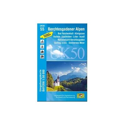 Landesamt für Digitalisierung, Breitband und Vermessung, Bayern Berchtesgadener Alpen Landesamt für Digitalisierung, Breitband und Vermessung, Bayern Berchtesgadener Alpen