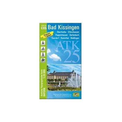 Landesamt für Digitalisierung, Breitband und Vermessung, Bayern ATK25-C05 Bad Kissingen (Amtliche Topographische Karte 1:25000) Landesamt für Digitalisierung, Breitband und Vermessung, Bayern ATK25-C05 Bad Kissingen (Amtliche Topographische Karte 1:25000)