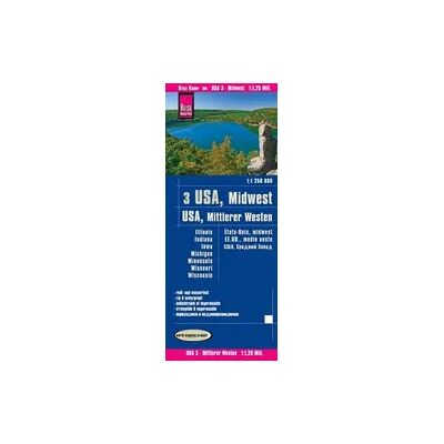 Reise Know-How Verlag Reise Know-How Landkarte USA 03, Mittlerer Westen / USA, Midwest (1.1.250.000) : Illinois, Indiana, Iowa, Michigan, Minnesota, Missouri, Wisconsin Reise Know-How Verlag Reise Know-How Landkarte USA 03, Mittlerer Westen / USA, Midwest (1.1.250.000) : Illinois, Indiana, Iowa, Michigan, Minnesota, Missouri, Wisconsin