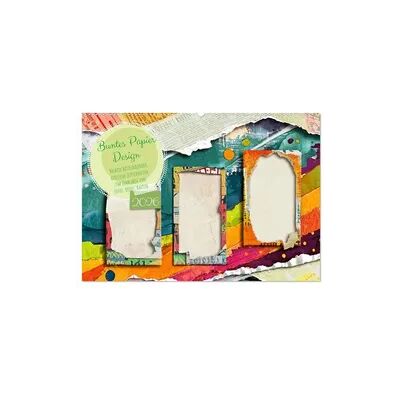 Buntes Papier Design (Wandkalender 2026 DIN A2 quer), CALVENDO Monatskalender Buntes Papier Design (Wandkalender 2026 DIN A2 quer), CALVENDO Monatskalender