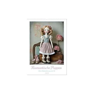 Romantische Puppen (Wandkalender 2026 DIN A2 hoch), CALVENDO Monatskalender Romantische Puppen (Wandkalender 2026 DIN A2 hoch), CALVENDO Monatskalender