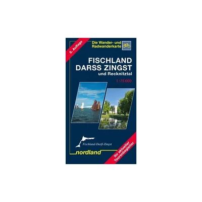 Nordland-Kartenvlg Deutsche Ostseeküste 05. Fischland, Darß, Zingst 1 : 75 000 und Recknitztal Nordland-Kartenvlg Deutsche Ostseeküste 05. Fischland, Darß, Zingst 1 : 75 000 und Recknitztal