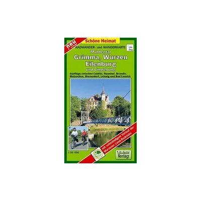 Barthel, A Radwander- und Wanderkarte Muldental, Grimma, Wurzen, Eilenburg und Umgebung 1 : 50 000 Barthel, A Radwander- und Wanderkarte Muldental, Grimma, Wurzen, Eilenburg und Umgebung 1 : 50 000