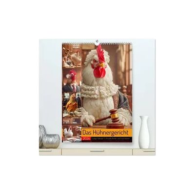 Calvendo Das Hühnergericht - Lustiger Kalender für Anwälte, Richter und Jurastudenten (hochwertiger Premium Wandkalender 2026 DIN A2 hoch), Kunstdruck in Hochglanz Calvendo Das Hühnergericht - Lustiger Kalender für Anwälte, Richter und Jurastudenten (hochwertiger Premium Wandkalender 2026 DIN A2 hoch), Kunstdruck in Hochglanz