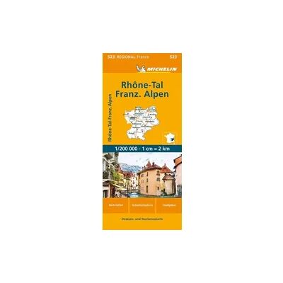Michelin Rhonetal - Französiche Alpen Michelin Rhonetal - Französiche Alpen