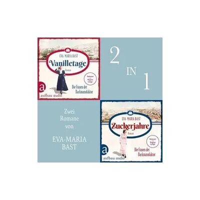 Aufbau Audio Vanilletage & Zuckerjahre - Die Frauen der Backmanufaktur (Nur bei uns!) Aufbau Audio Vanilletage & Zuckerjahre - Die Frauen der Backmanufaktur (Nur bei uns!)