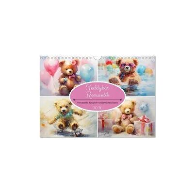 Teddybär Romantik. Verträumte Aquarelle von lieblichen Bären (Wandkalender 2026 DIN A4 quer), CALVENDO Monatskalender Teddybär Romantik. Verträumte Aquarelle von lieblichen Bären (Wandkalender 2026 DIN A4 quer), CALVENDO Monatskalender