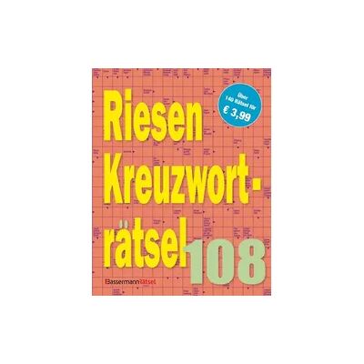 Bassermann Riesen-Kreuzworträtsel 108 Bassermann Riesen-Kreuzworträtsel 108