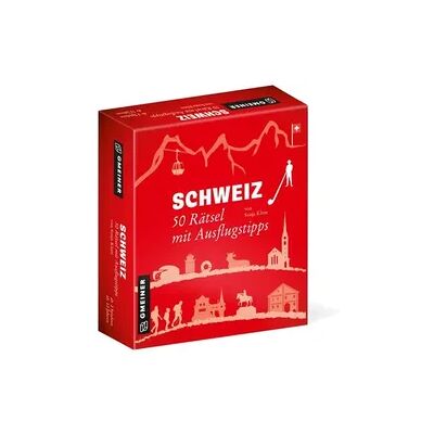 Gmeiner Schweiz - 50 Rätsel mit Ausflugstipps Gmeiner Schweiz - 50 Rätsel mit Ausflugstipps