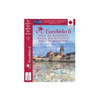 Huber Kartographie EuroVelo 6 (Basel - Budapest) 1: 100 000 Huber Kartographie EuroVelo 6 (Basel - Budapest) 1: 100 000