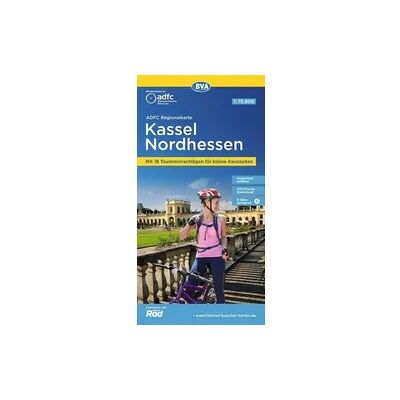 Kompass-Karten ADFC-Regionalkarte Kassel Nordhessen, 1:75.000, mit Tagestourenvorschlägen, reiß- und wetterfest, E-Bike-geeignet, GPS-Tracks-Download Kompass-Karten ADFC-Regionalkarte Kassel Nordhessen, 1:75.000, mit Tagestourenvorschlägen, reiß- und wetterfest, E-Bike-geeignet, GPS-Tracks-Download