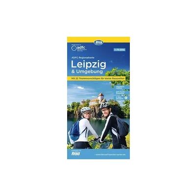 Kompass-Karten BVA ADFC Regionalkarte Leipzig und Umgebung 1:75.000 Kompass-Karten BVA ADFC Regionalkarte Leipzig und Umgebung 1:75.000
