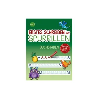 Arena Erstes Schreiben mit Spurrillen. Buchstaben Arena Erstes Schreiben mit Spurrillen. Buchstaben