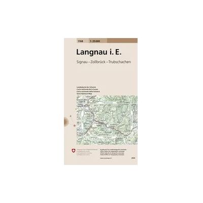 Swisstopo 1 : 25 000 Langnau i. E. Swisstopo 1 : 25 000 Langnau i. E.