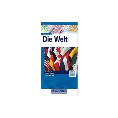 Hallwag Kümmerly+Frey Kümmerly+Frey Weltkarte politisch 1:50 Mio. Hallwag Kümmerly+Frey Kümmerly+Frey Weltkarte politisch 1:50 Mio.