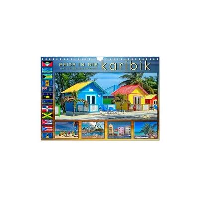 Reise in die Karibik - von den Bahamas bis Aruba (Wandkalender 2026 DIN A4 quer), CALVENDO Monatskalender Reise in die Karibik - von den Bahamas bis Aruba (Wandkalender 2026 DIN A4 quer), CALVENDO Monatskalender