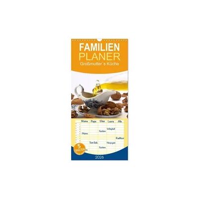 Familienplaner 2026 - Großmutter ́s Küche mit 5 Spalten (Wandkalender, 21 x 45 cm) CALVENDO Familienplaner 2026 - Großmutter ́s Küche mit 5 Spalten (Wandkalender, 21 x 45 cm) CALVENDO