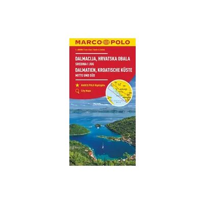 Mairdumont MARCO POLO Karte HR Dalmatien, Kroatische Küste 1: 200 000 Mairdumont MARCO POLO Karte HR Dalmatien, Kroatische Küste 1: 200 000