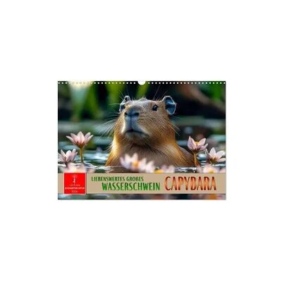 Capybara - liebenswertes großes Wasserschwein (Wandkalender 2026 DIN A3 quer), CALVENDO Monatskalender Capybara - liebenswertes großes Wasserschwein (Wandkalender 2026 DIN A3 quer), CALVENDO Monatskalender