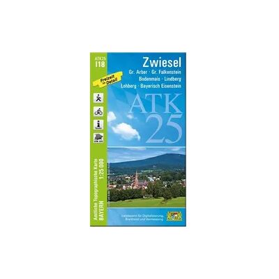 Landesamt für Digitalisierung, Breitband und Vermessung, Bayern ATK25-I18 Zwiesel (Amtliche Topographische Karte 1:25000) Landesamt für Digitalisierung, Breitband und Vermessung, Bayern ATK25-I18 Zwiesel (Amtliche Topographische Karte 1:25000)