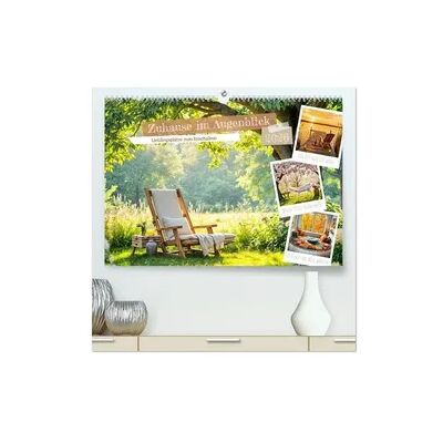 Calvendo Zuhause im Augenblick - Lieblingsplätze zum Innehalten (hochwertiger Premium Wandkalender 2026 DIN A2 quer), Kunstdruck in Hochglanz Calvendo Zuhause im Augenblick - Lieblingsplätze zum Innehalten (hochwertiger Premium Wandkalender 2026 DIN A2 quer), Kunstdruck in Hochglanz