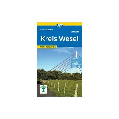 KOMPASS Freytag & Berndt BVA Radwanderkarte Kreis Wesel mit Knotenpunkten 1:50.000 KOMPASS Freytag & Berndt BVA Radwanderkarte Kreis Wesel mit Knotenpunkten 1:50.000