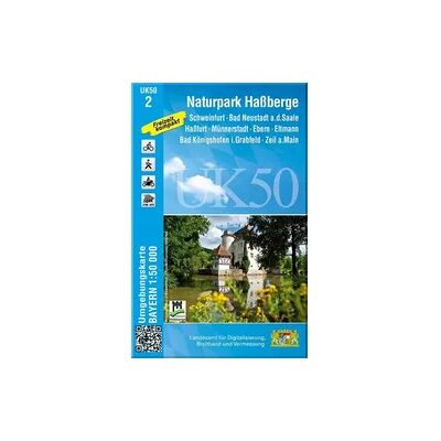 Landesamt für Digitalisierung, Breitband und Vermessung, Bayern Naturpark Haßberge 1 : 50 000 Landesamt für Digitalisierung, Breitband und Vermessung, Bayern Naturpark Haßberge 1 : 50 000