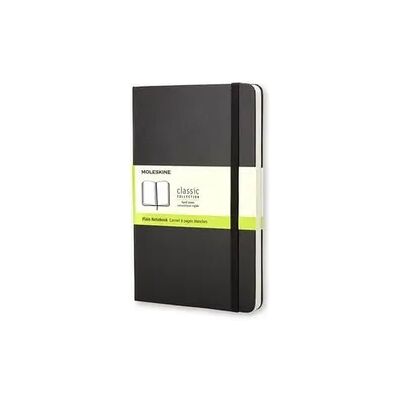 Moleskine Notizbuch, Pocket/A6, Blanko, Fester Einband, Schwarz Moleskine Notizbuch, Pocket/A6, Blanko, Fester Einband, Schwarz