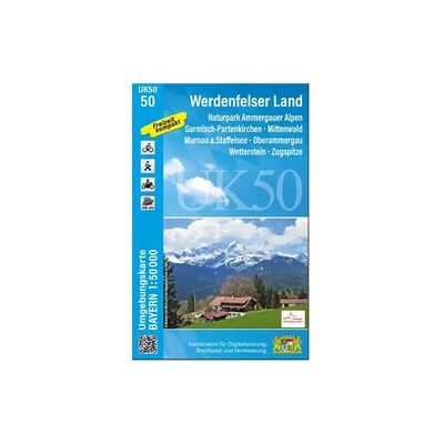 Landesamt für Digitalisierung, Breitband und Vermessung, Bayern UK50-50 Werdenfelser Land Landesamt für Digitalisierung, Breitband und Vermessung, Bayern UK50-50 Werdenfelser Land
