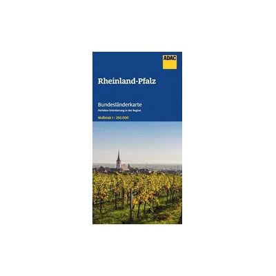 ADAC Bundesländerkarte Deutschland 10 Rheinland-Pfalz, Saarland 1:250.000 ADAC Bundesländerkarte Deutschland 10 Rheinland-Pfalz, Saarland 1:250.000